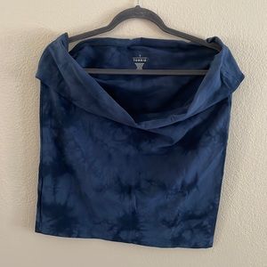 Torrid stretch Knee length fold over pencil skirt size 1